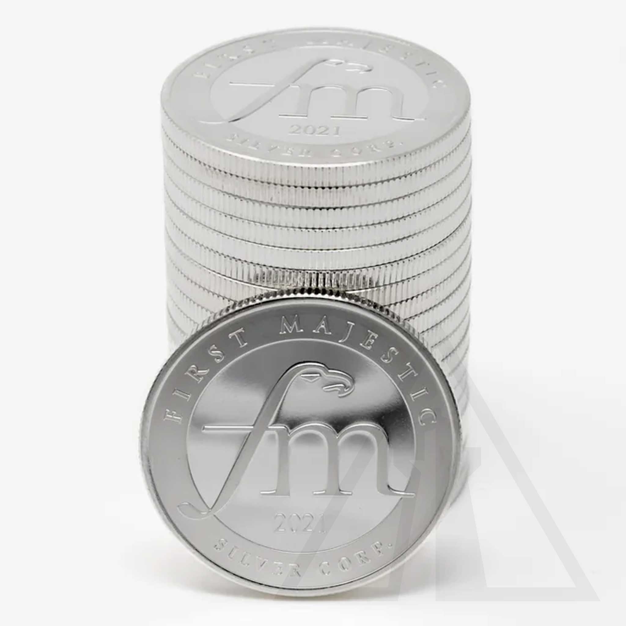 1 Oz First Majestic Silver Round - 2023