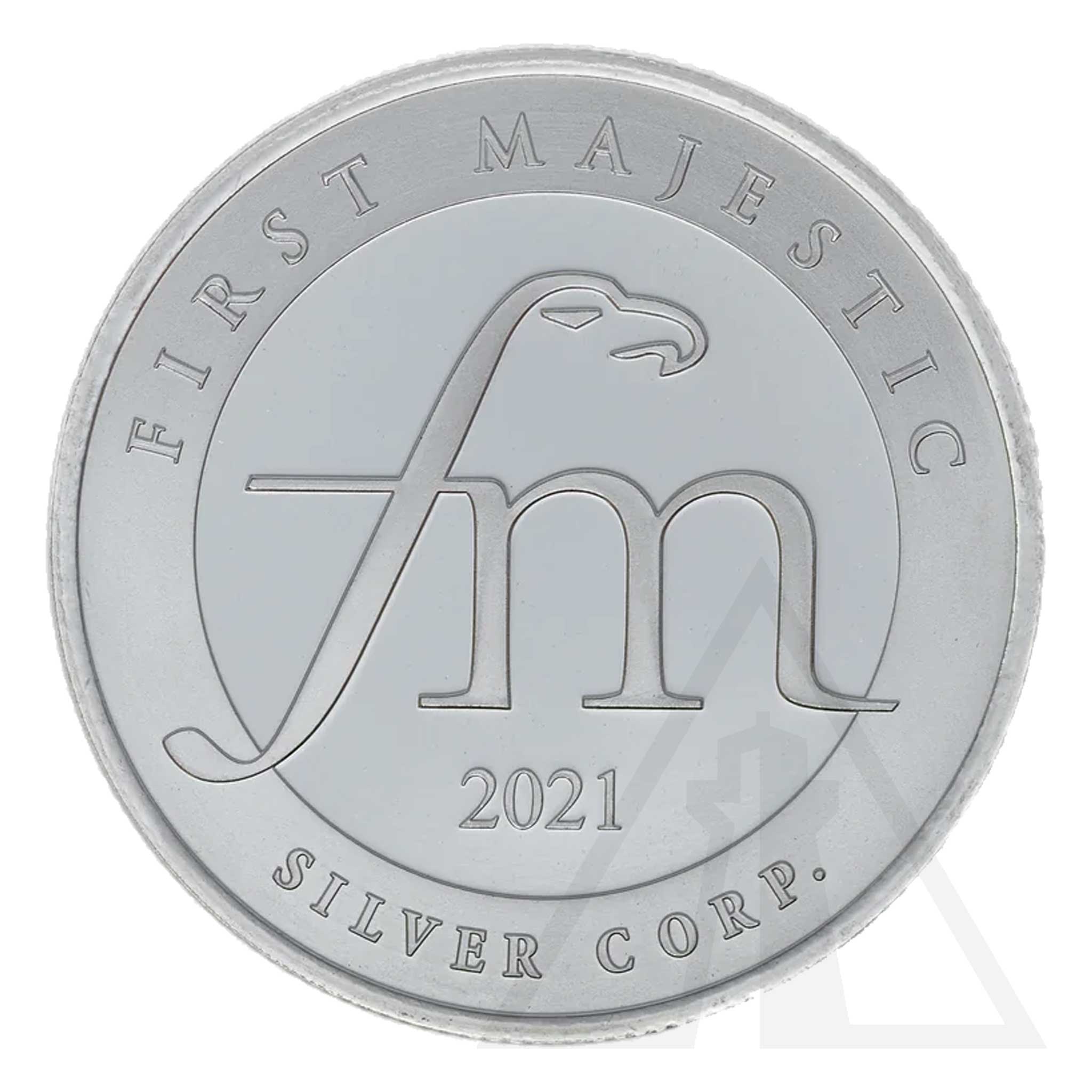 1 Oz First Majestic Silver Round - 2023