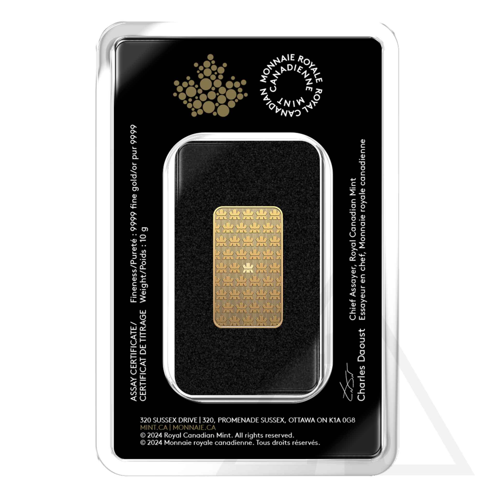 10 gram RCM Gold bar