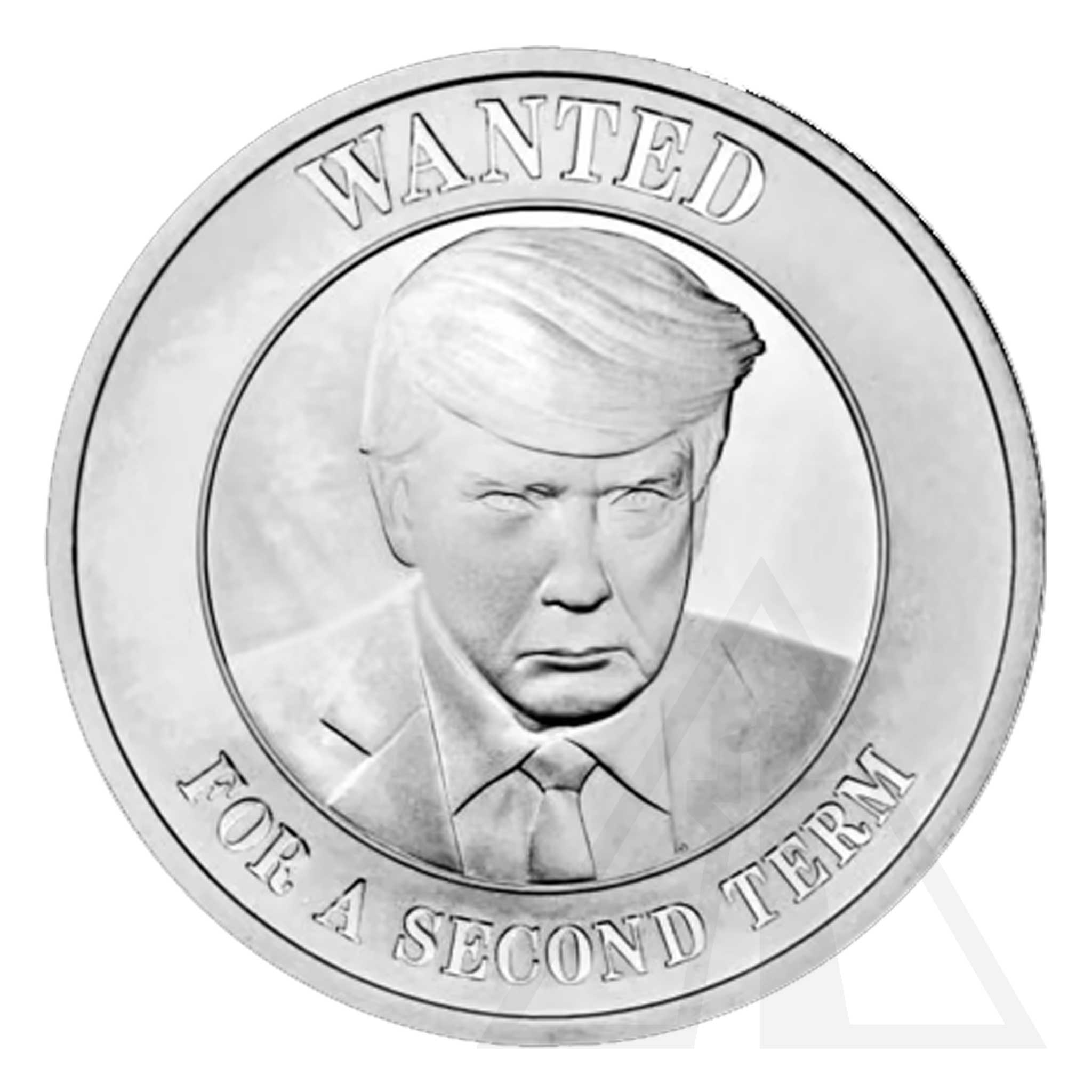 1 Oz Donald Trump Mugshot Silver Round - Silvertowne Mint