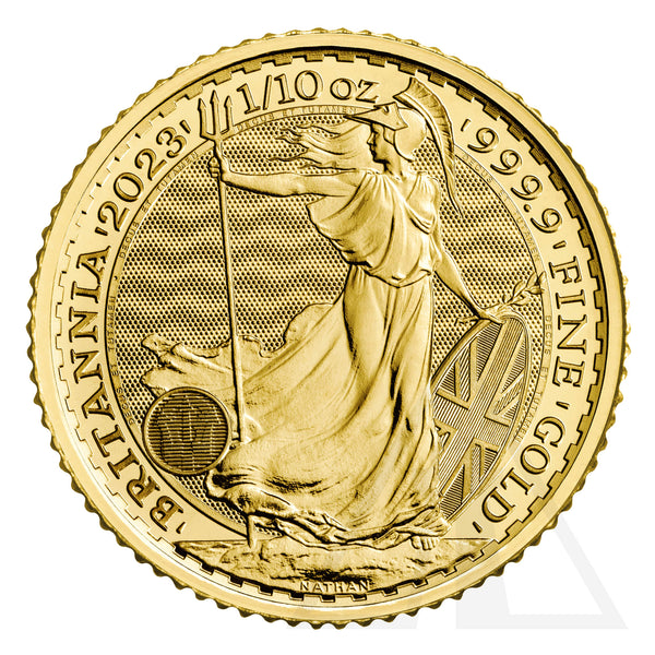 1/10 Oz Britannia King Charles III Gold Coin 2025