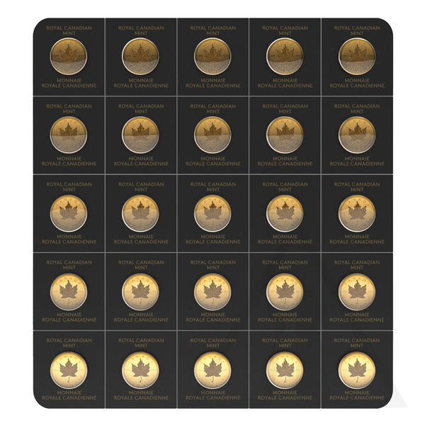1 gram Gold Maple Coin (25 pack) - 2026