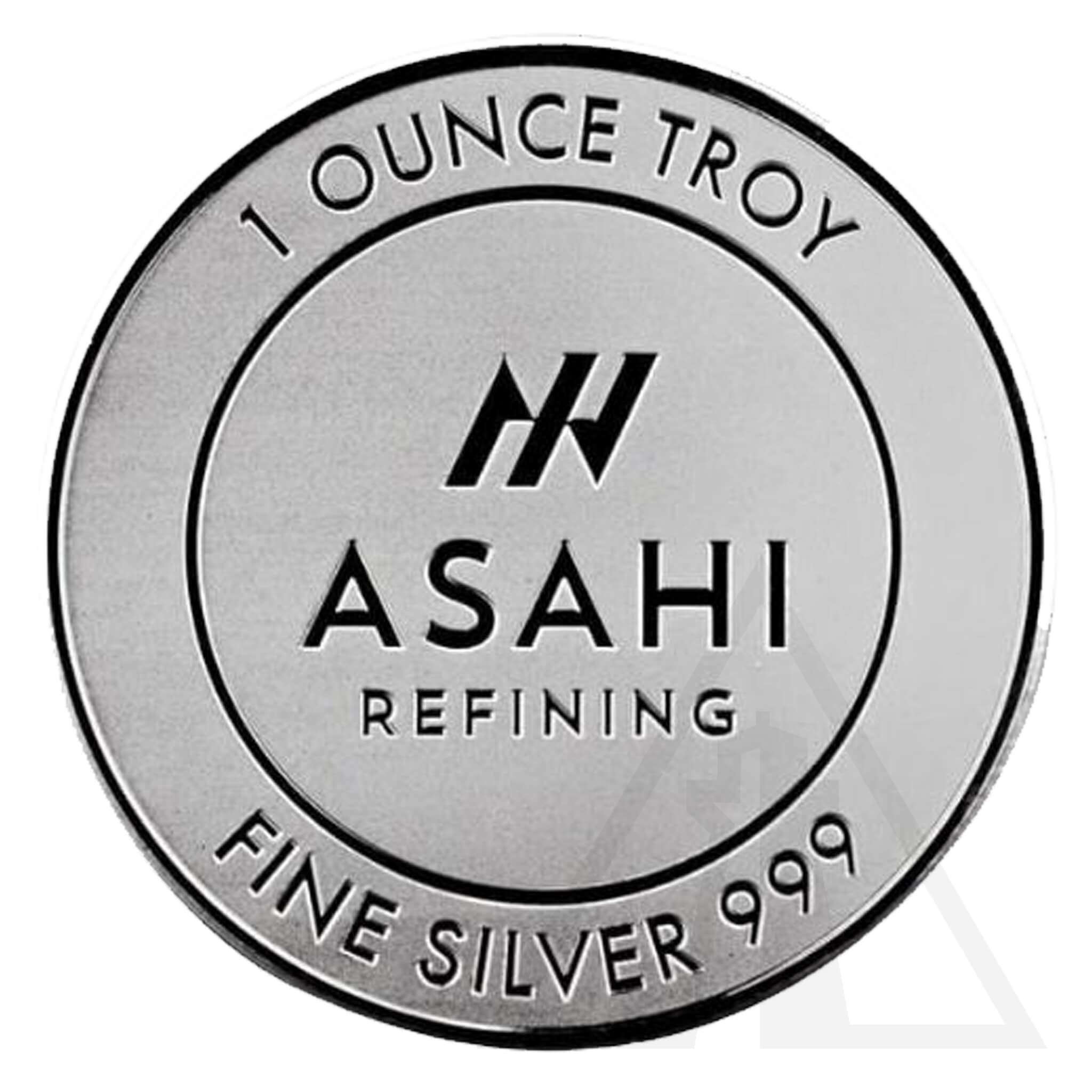 1 Oz Asahi Silver Round