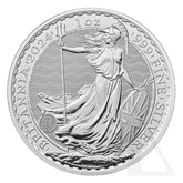 1 Oz Silver Britannia King Charles III Coin 2024