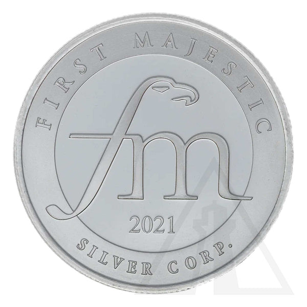 1 Oz First Majestic Silver Round - 2023