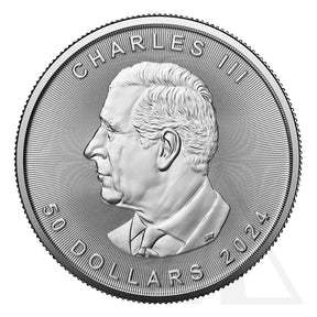 1 Oz Platinum Maple Leaf Coin 2024