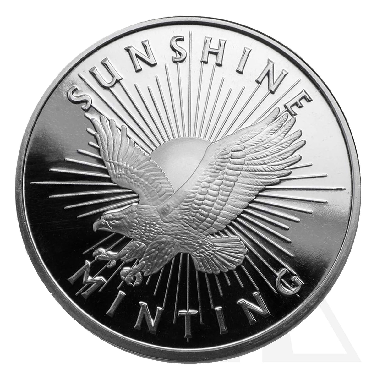 1 Oz Sunshine Mint (Mint Mark SI) Silver Eagle Round