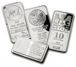 10 Oz Silver Bar (Assorted)