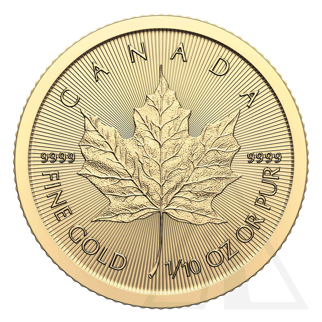 1/10 Oz Gold Maple Leaf Coin 2025