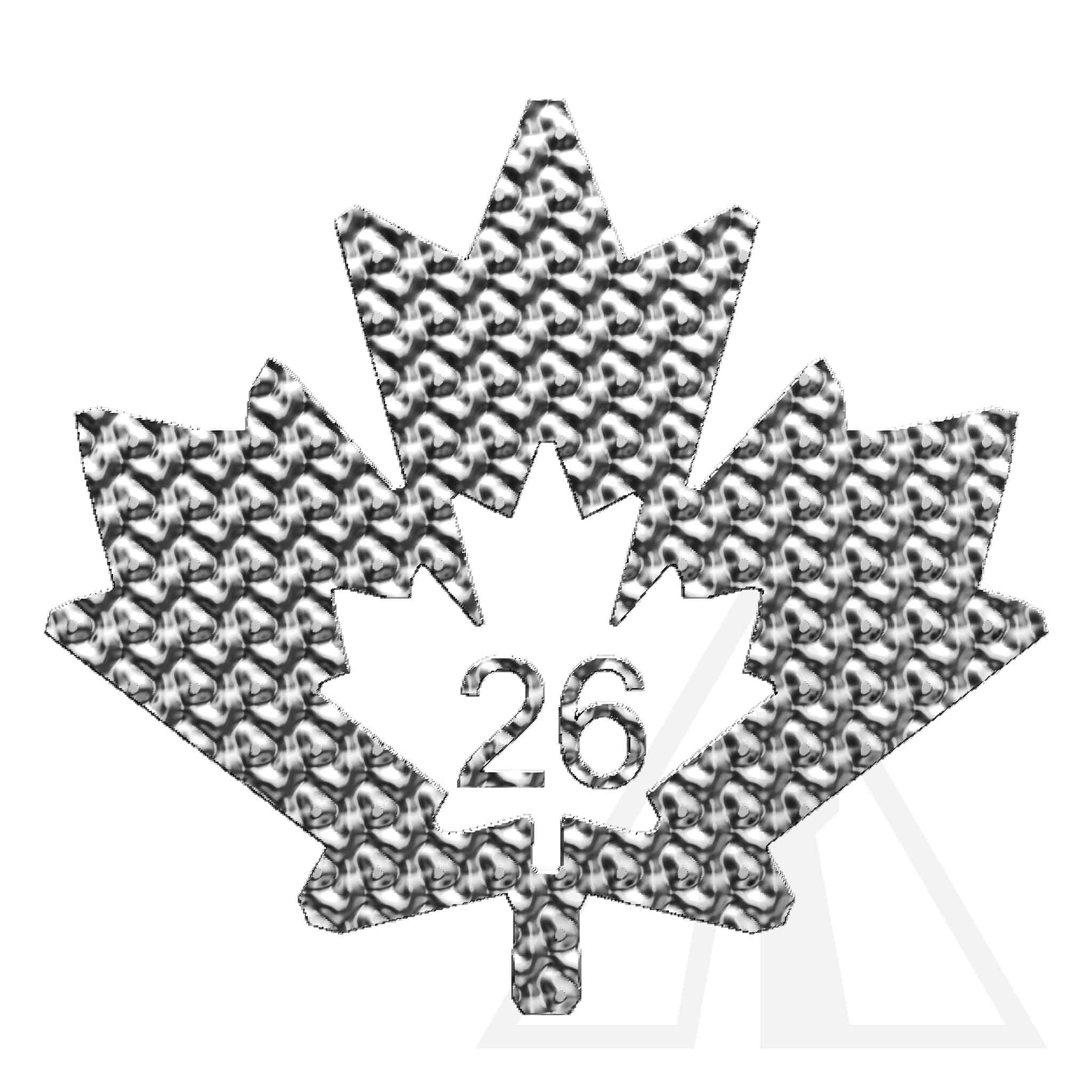 1 Oz Silver Maple Leaf Coin 2026 (Tube - 25 coins)