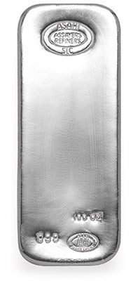 100 Oz Asahi Silver Bar