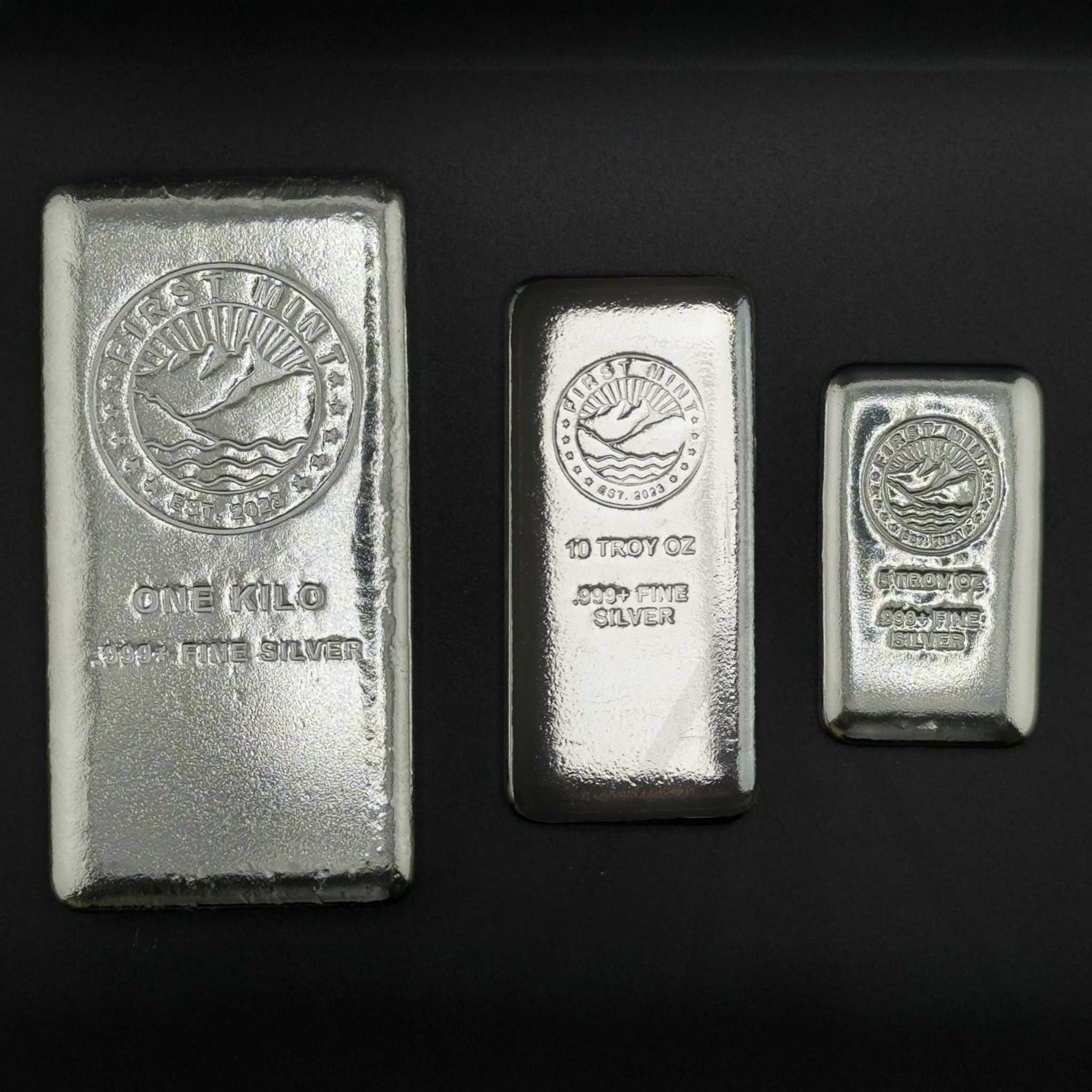 500 Oz First Mint Build Your Own Silver Combo