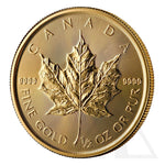 1/2 Oz Gold Maple Leaf Coin - 2026