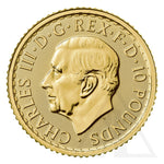 1/10 Oz Britannia King Charles III Gold Coin 2025