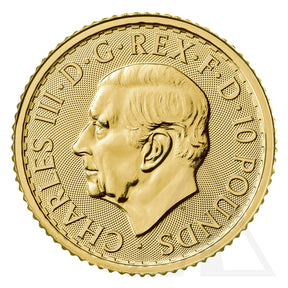 1/10 Oz Britannia King Charles III Gold Coin 2023