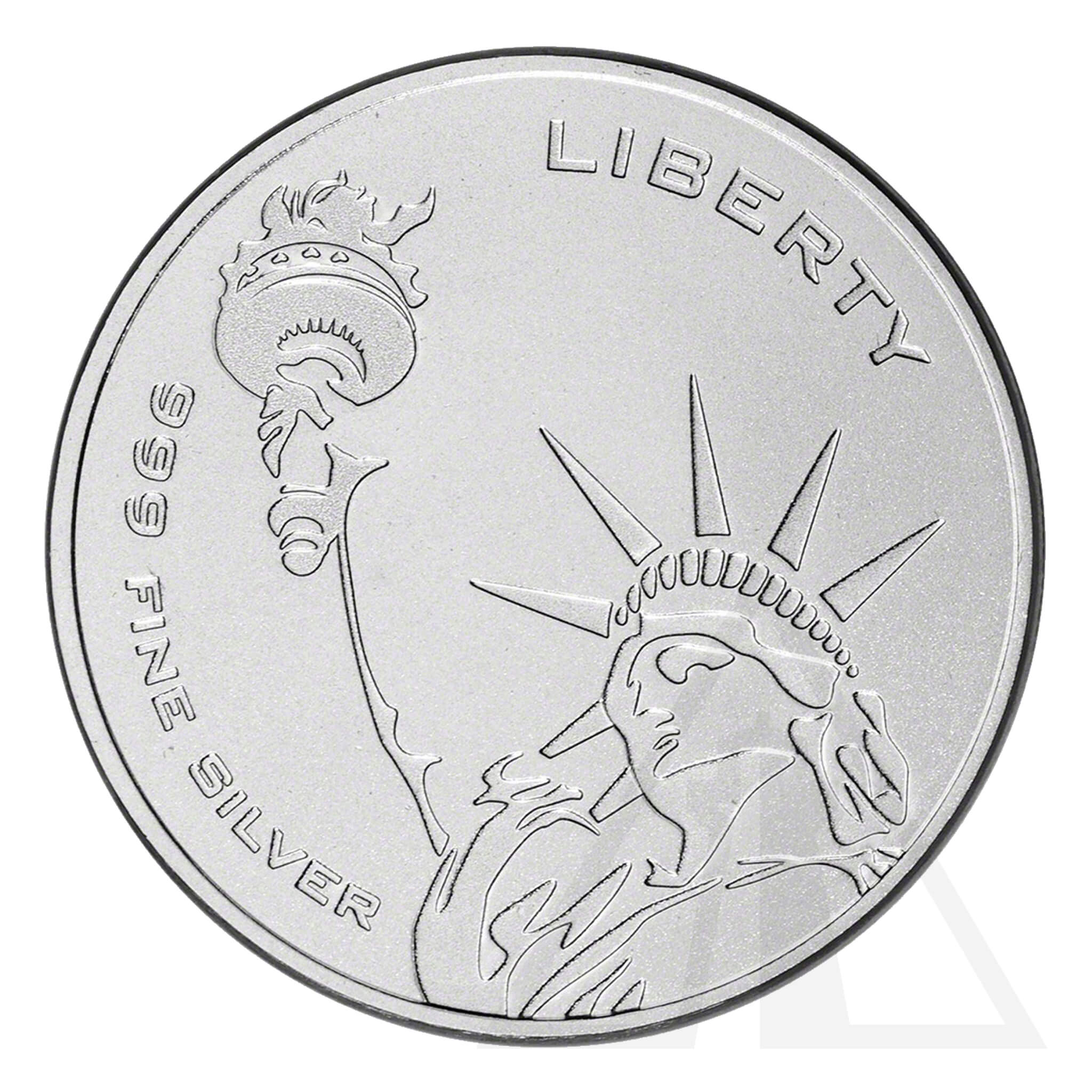 1 Oz Asahi Freedom Silver Round