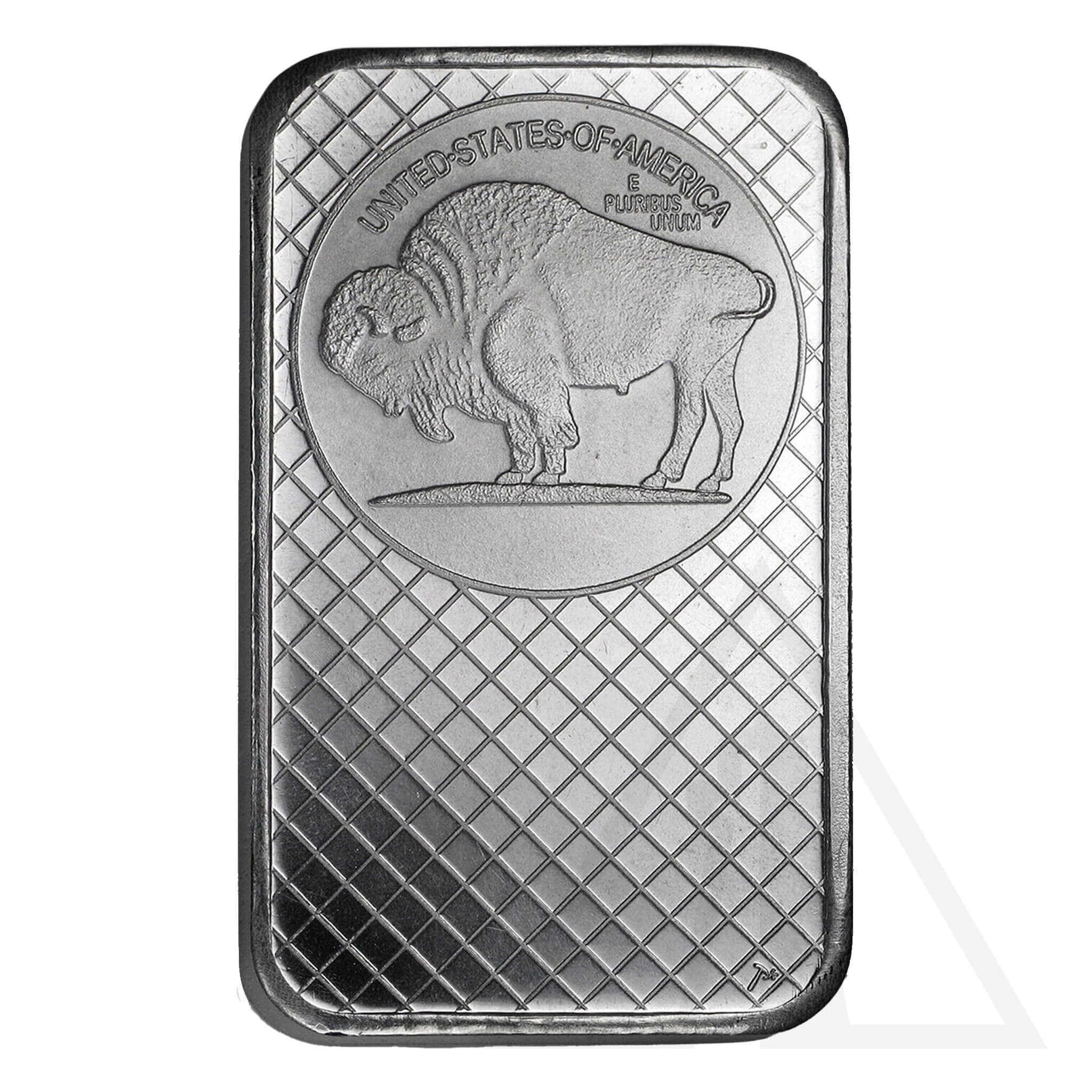 5 Oz Silvertowne Mint Buffalo Silver Bar