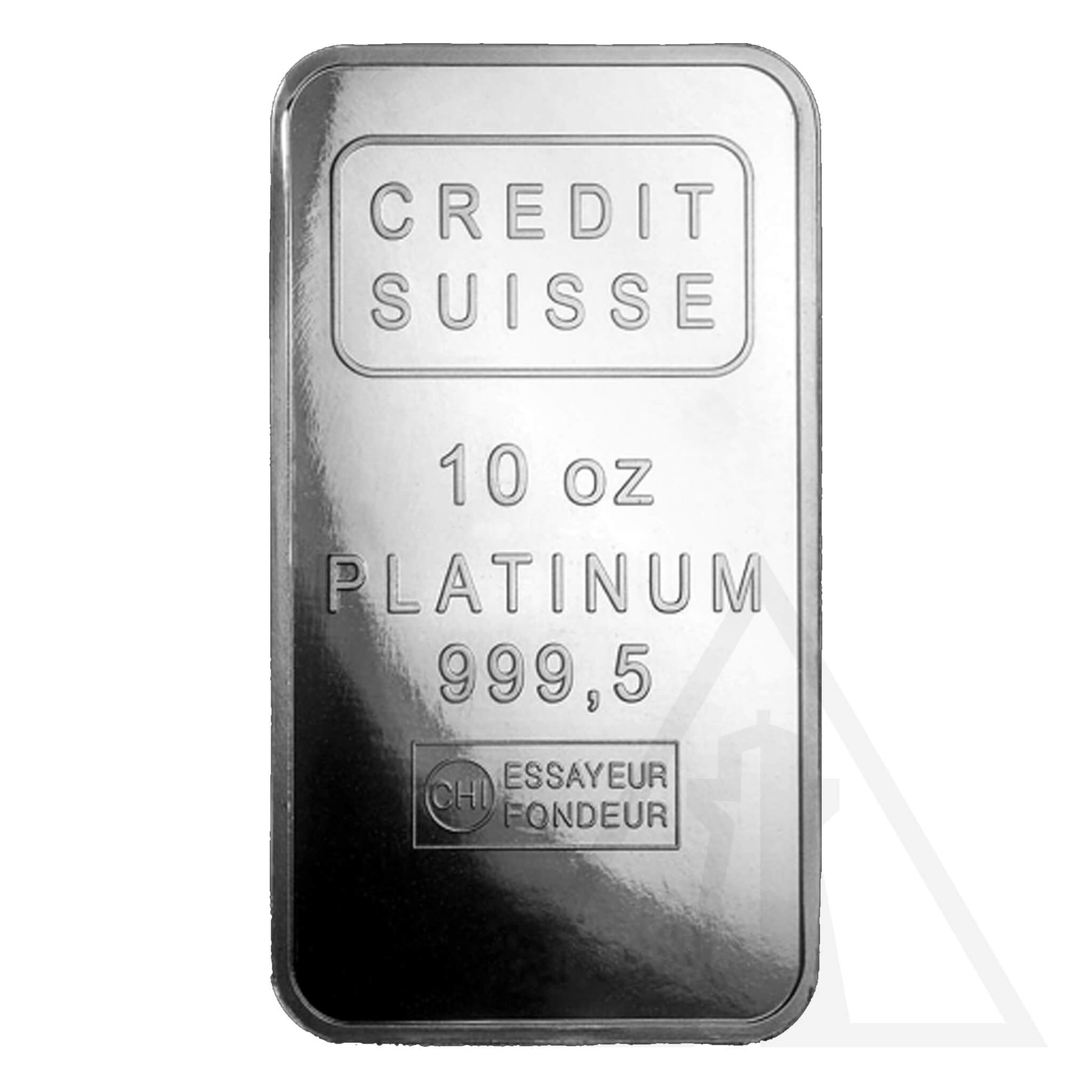 10 Oz Credit Suisse Platinum Bar