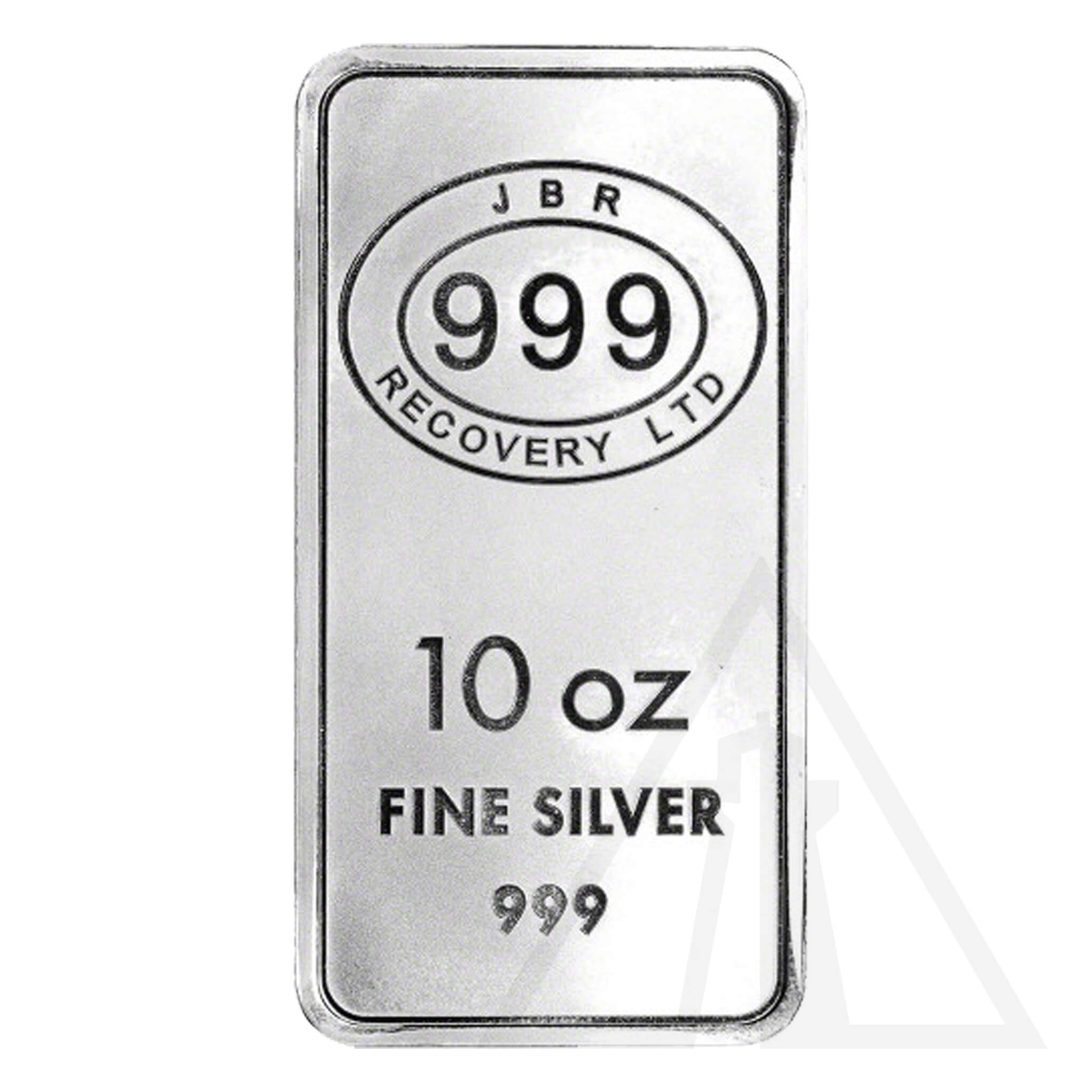 10 Oz JBR Silver Bar