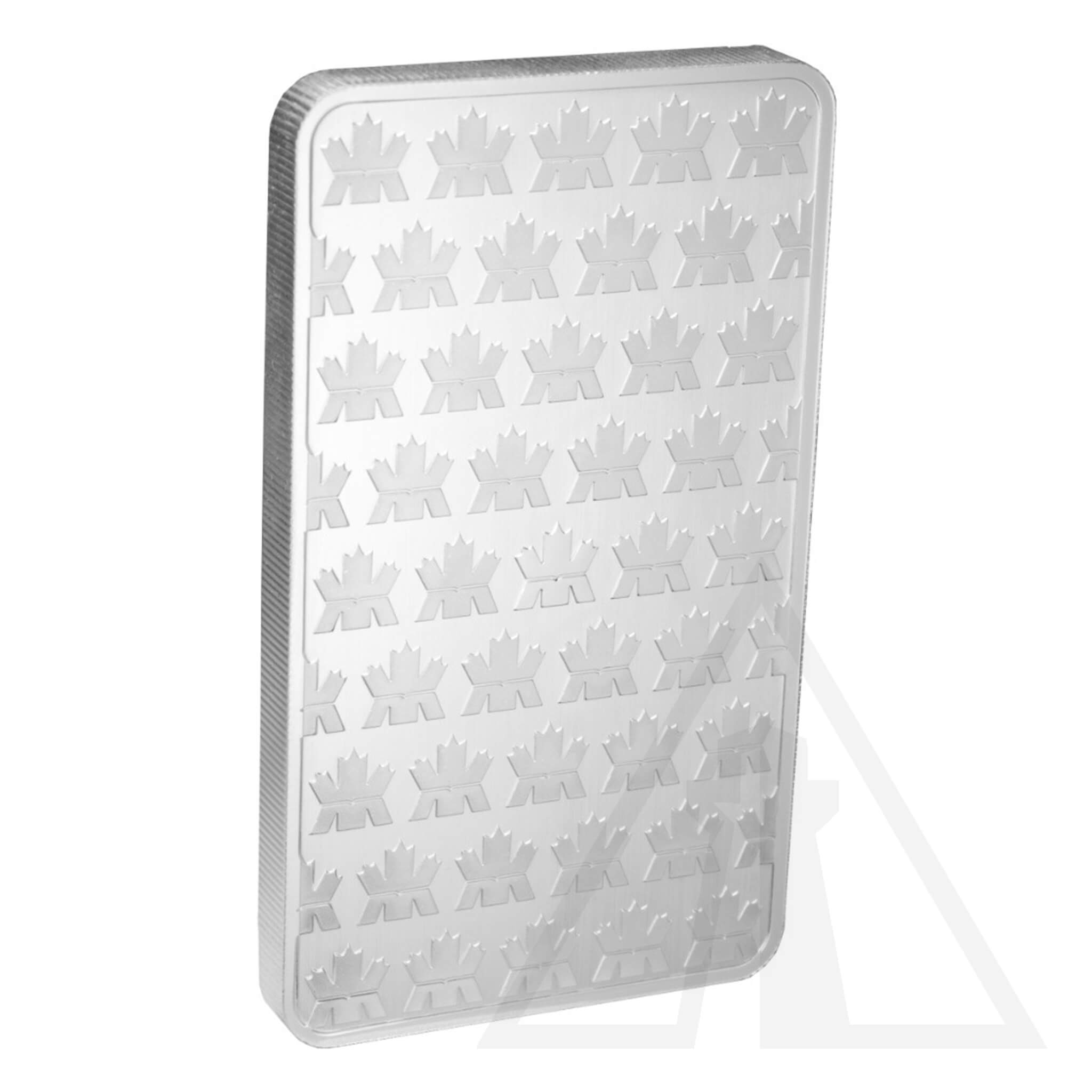 10 Oz Royal Canadian Mint Silver Bar