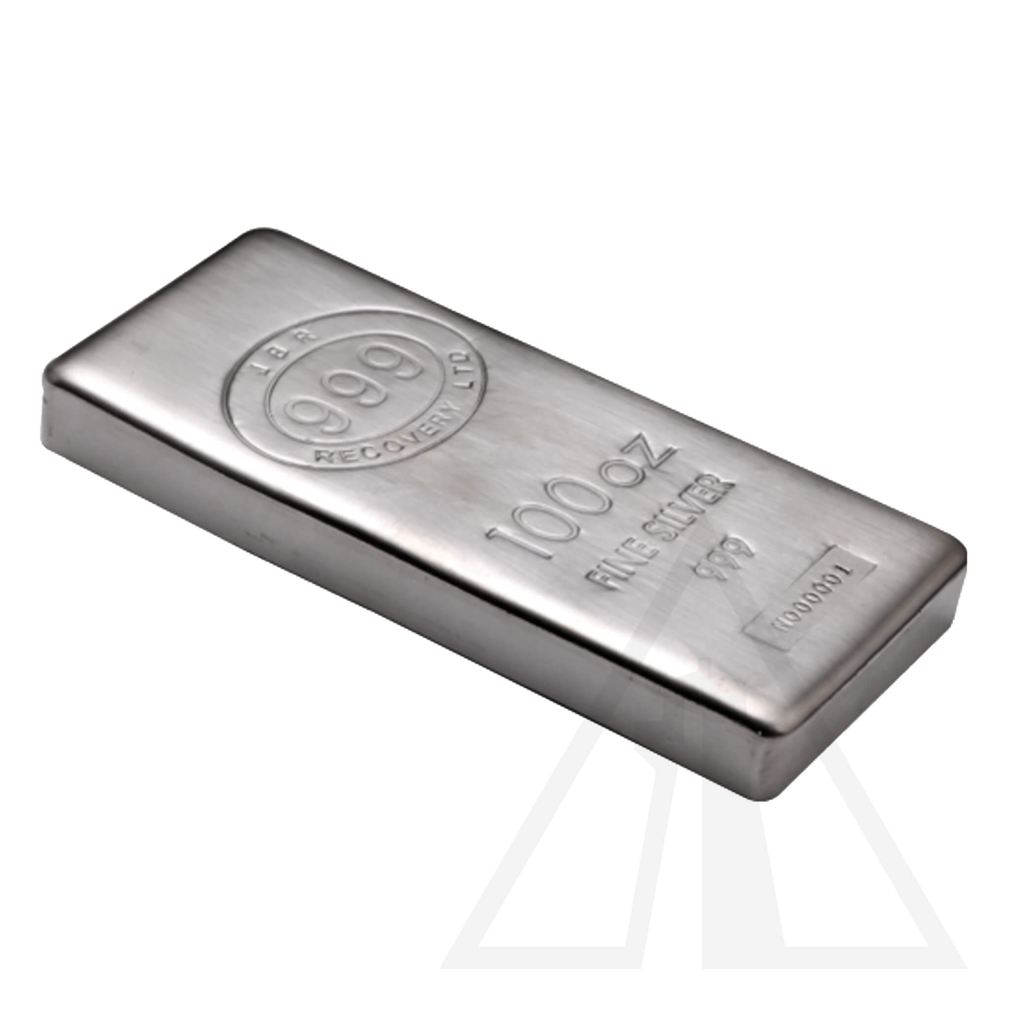 100 Oz JBR Silver Bar