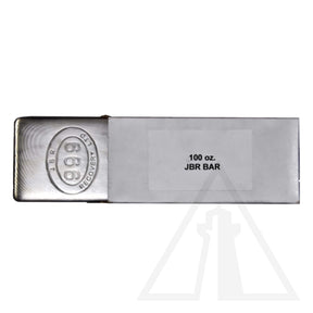 100 Oz JBR Silver Bar