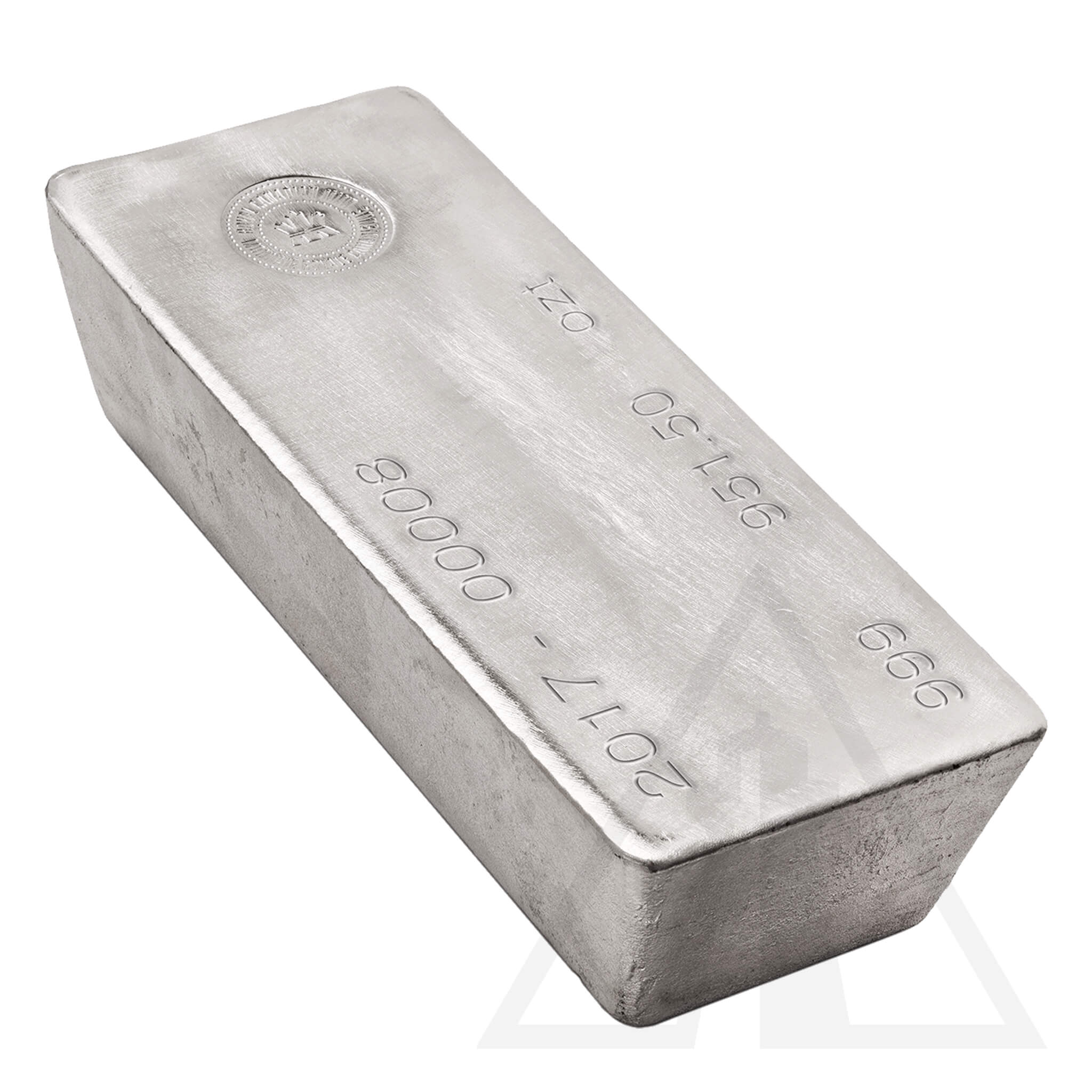 1000 Oz LBMA Silver Bar (Assorted Brands)