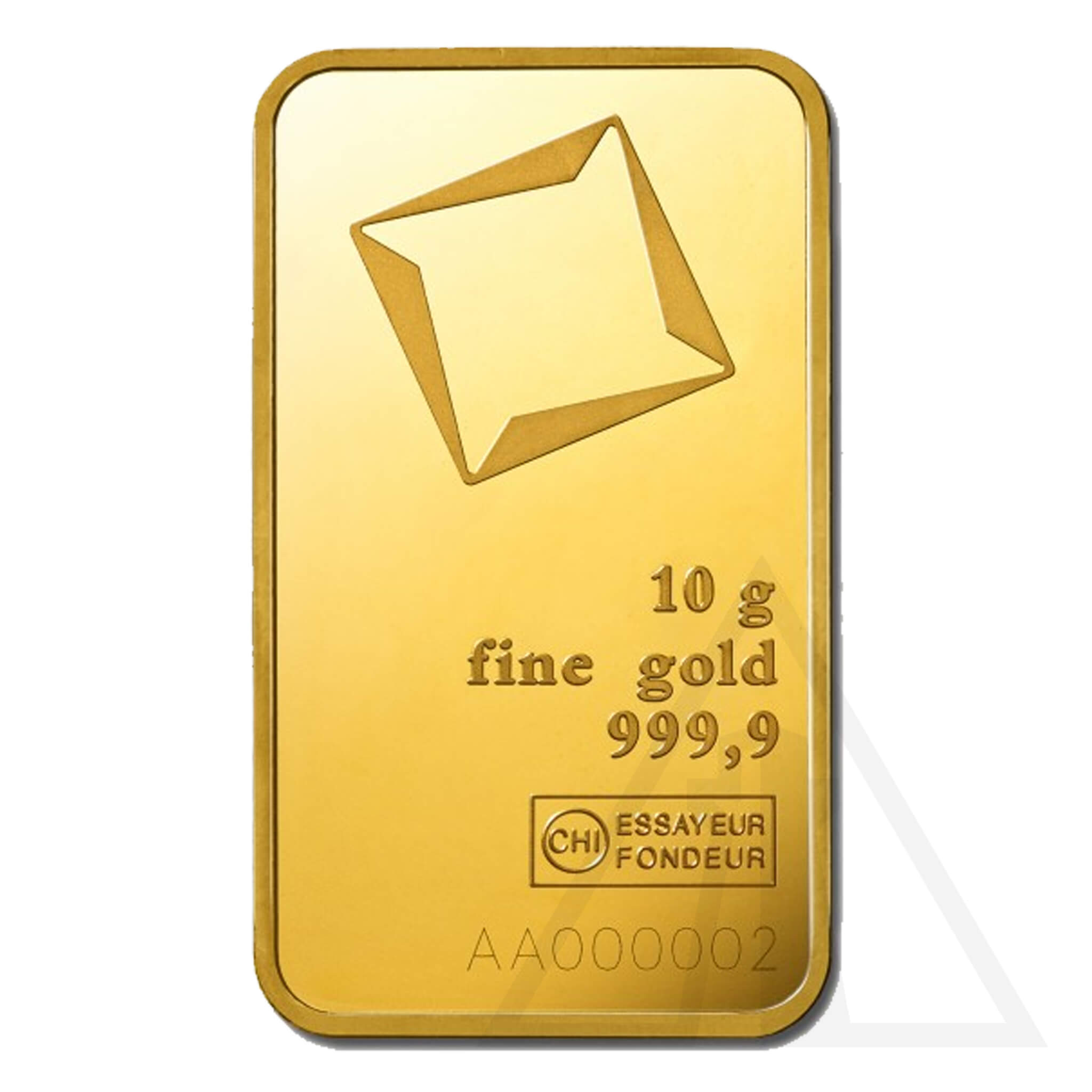 10 gram Valcambi Gold Bar