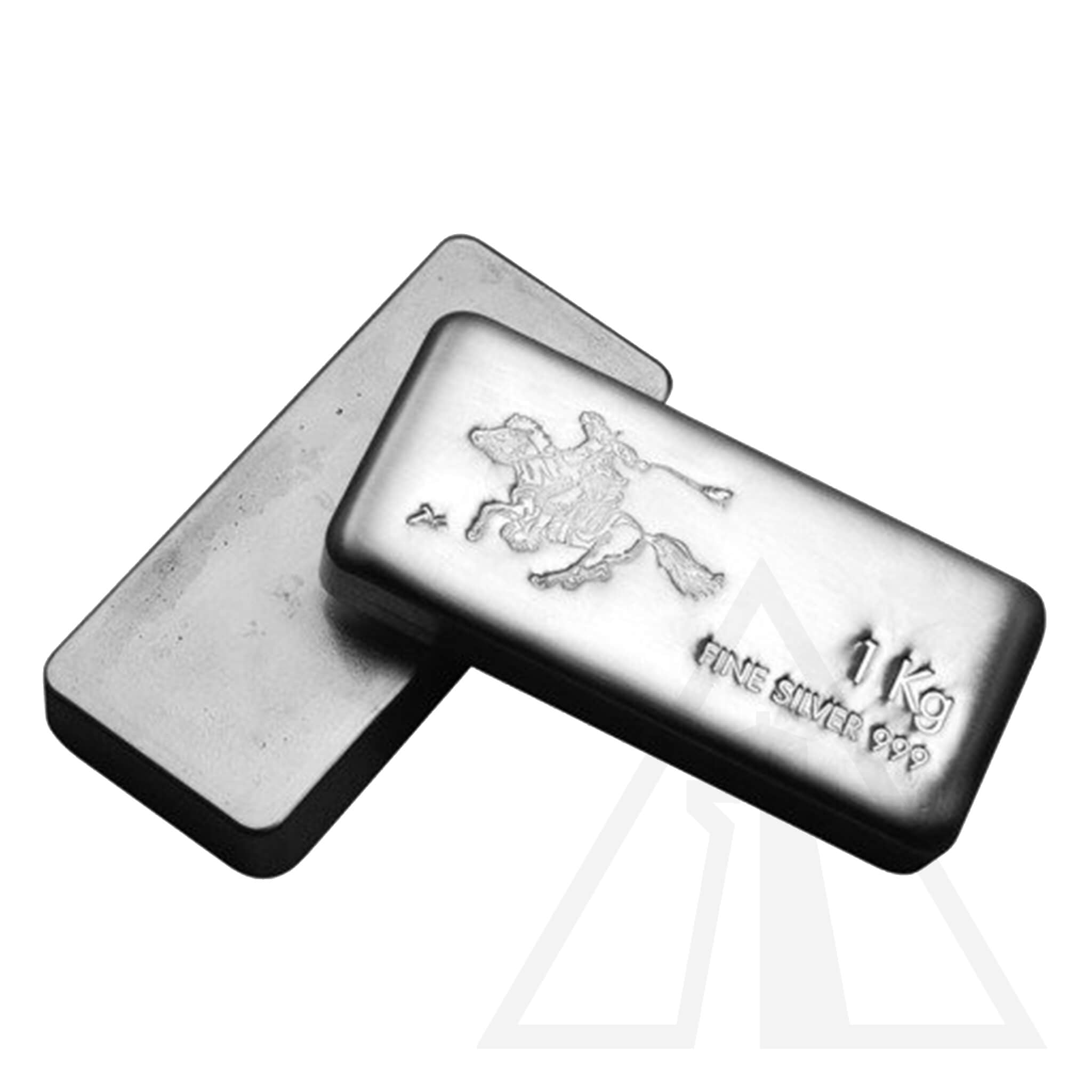 1 kg Silvertowne Pony Express Silver Bar