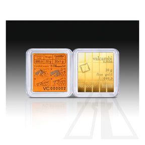 20 gram (100 x 1g) Valcambi Gold CombiBar