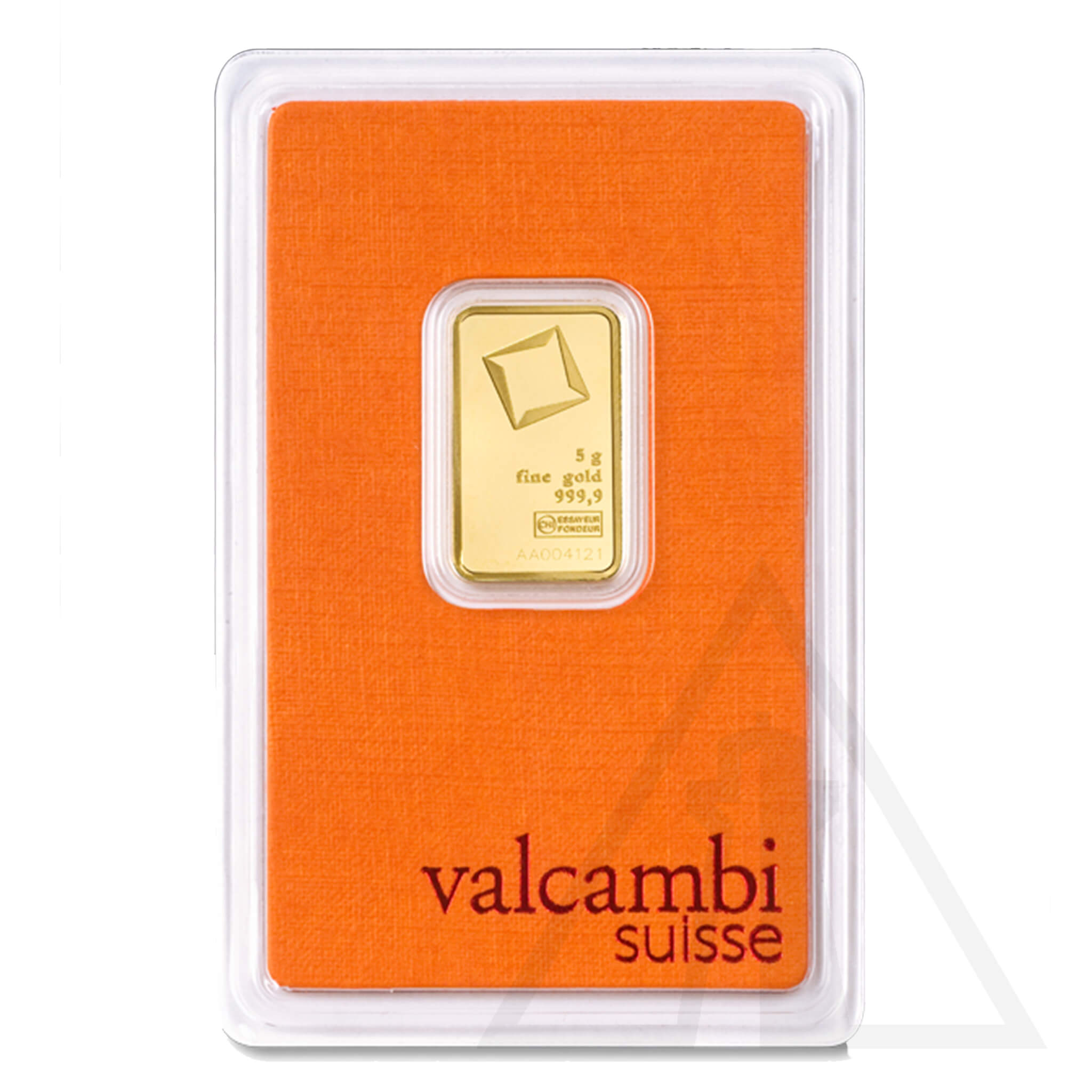 5 gram Valcambi Gold Bar